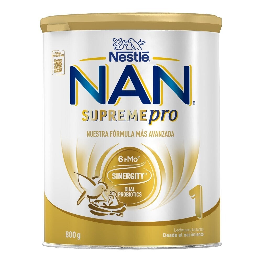 NAN ® SUPREMEPRO 1 Začetno mleko za dojenčke. Od rojstva dalje. Limena škatla 800g