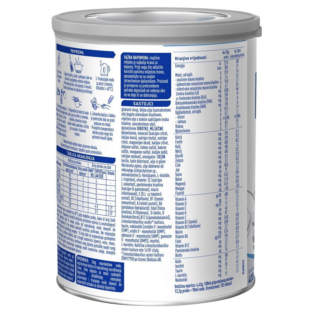 NAN® EXPERTpro BREZ LAKTOZE