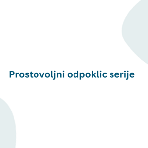 Prostovoljni odpoklic ene serije izdelka NAN COMFORTIS1 v Sloveniji