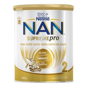 NAN® SUPREMEPRO 2 nadaljevalno mleko za dojenčke od 6 mesecev, 800 g limena škatla