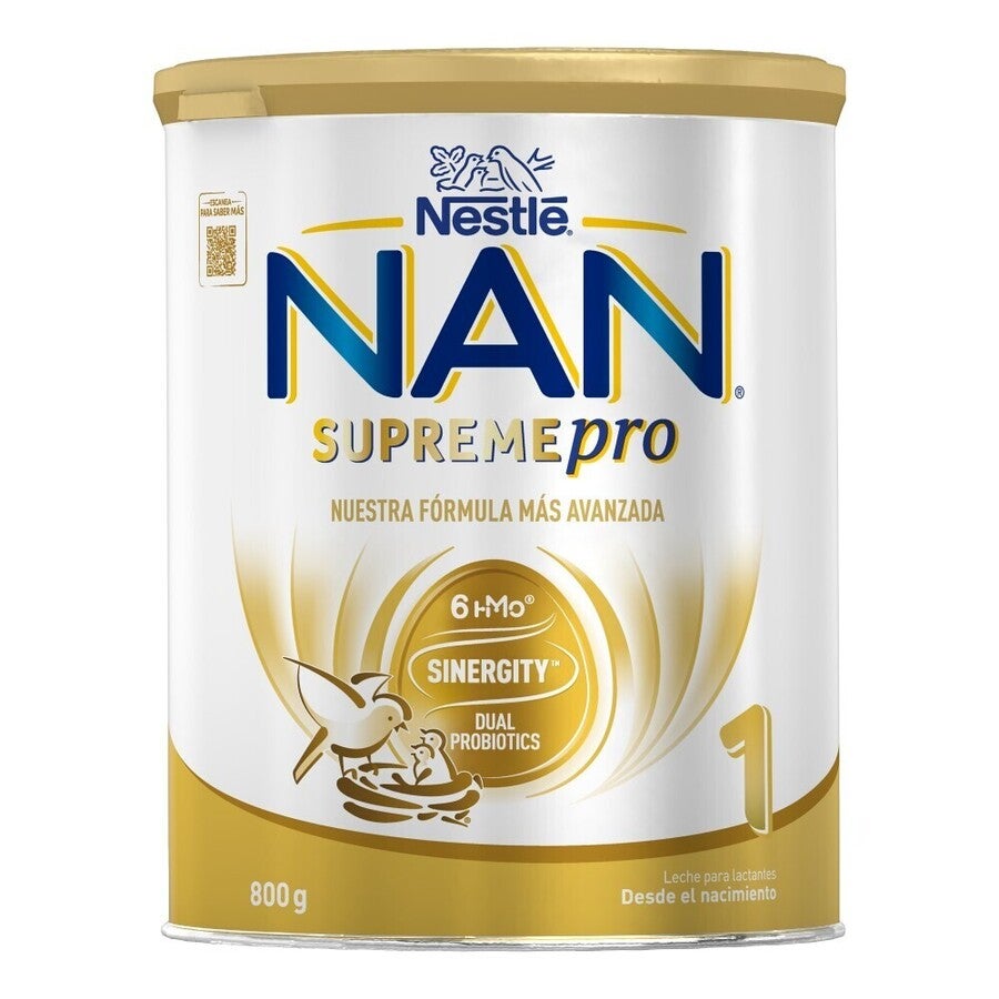 NAN ® SUPREMEPRO 1 Začetno mleko za dojenčke. Od rojstva dalje. Limena škatla 800g